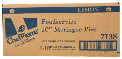 North 30 Food Sales PIE LEMON MERINGUE 9