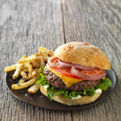 The Pub® BEEF PATTIES FLAMEBROILED USDA CHOICE ANGUS FC 10000021593