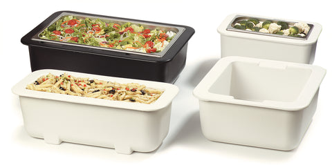 Coldmaster® PAN FOOD STORAGE COLD WHITE 1/3 SIZE 6