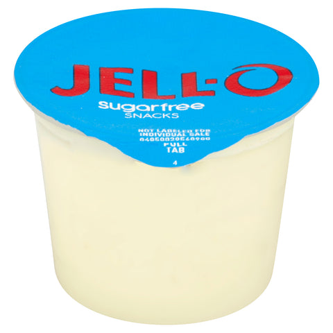 Jell O Ready To Eat Sugar Free Vanilla Pudding Snack, 3.63 ounce -- 24 per case
