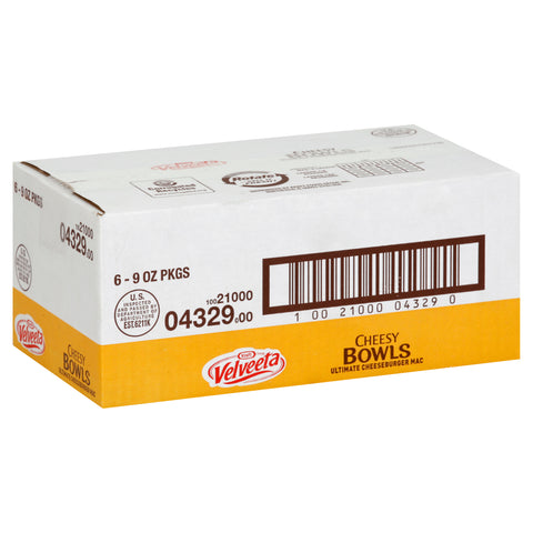 Velveeta Cheesy Skillets Ultimate Cheeseburger Dinner Kit, 9 Ounce -- 6 per case.