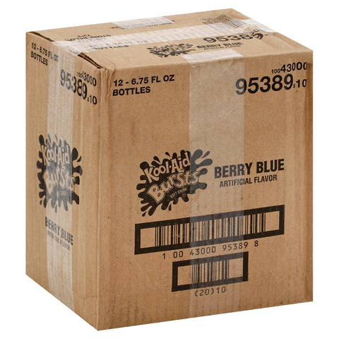 Kool-Aid Bursts Berry Blue Ready-to-Drink Juice, 6.75 ounce -- 12 per case