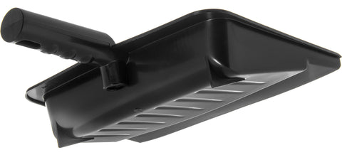 Flo-Pac® DUST PAN FLEXIBLE PLASTIC BLACK 12X8