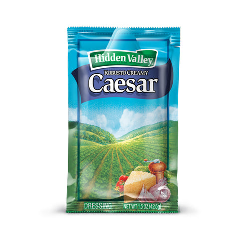 Hidden Valley® DRESSING CAESAR CREAMY SINGLE SERVE POUCH