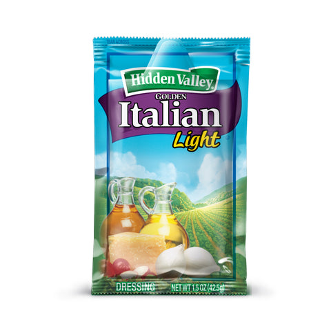 Dressing Italian Golden Light Single Serve Packet