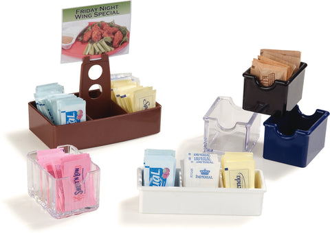 Caddy Sugar Plastic Black-holds 20 Packets