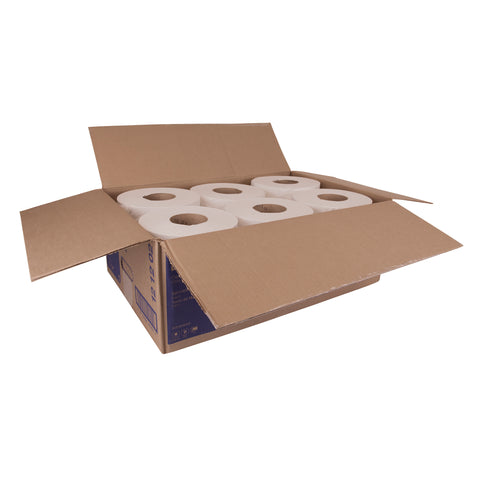 Tork White 2 Ply Advanced Soft Centerfeed Paper Hand Towel, 8.25 inch x 600 feet -- 6 per case